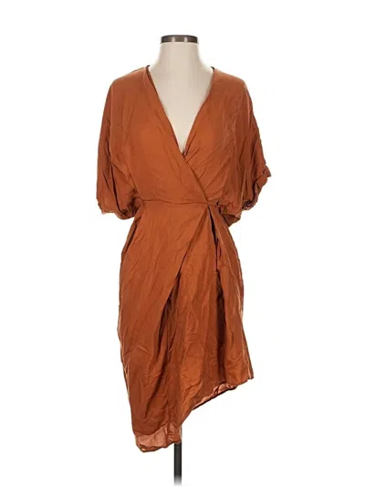 Pre-owned Stockholm Atelier & Other Stories Cocktail Dress In Brown
