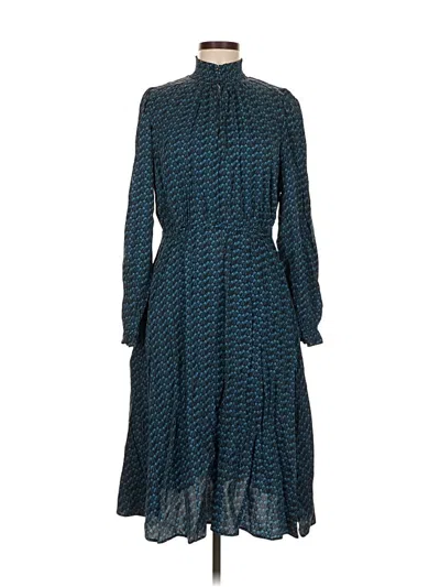Pre-owned Tucker Casual Dress In Blue