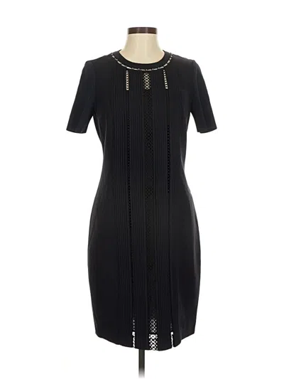 Pre-owned Elie Tahari Cocktail Dress In Black
