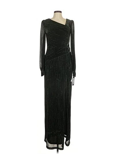 Pre-owned Betsy & Adam Cocktail Dress In Black