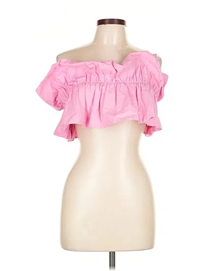 Pre-owned Love + Harmony Sleeveless Blouse In Pink