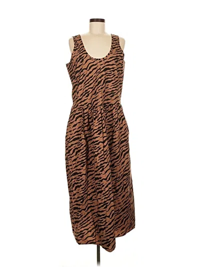 Pre-owned Everlane Casual Dress In Brown