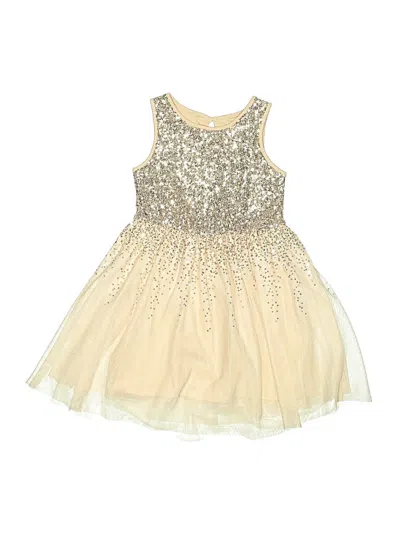 Pre-owned Gap Kids' Dress In Gold