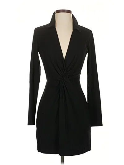 Pre-owned Reformation Cocktail Dress In Black