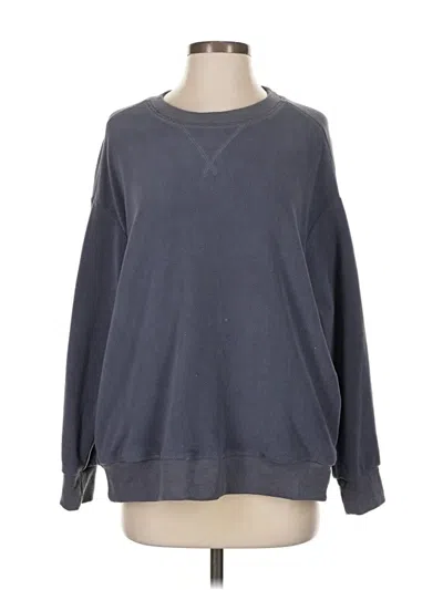 Pre-owned Grade & Gather Sweatshirt In Gray