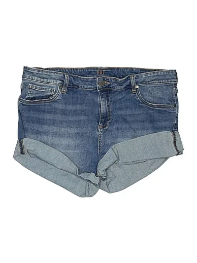 Pre-owned Kut From The Kloth Denim Shorts In Blue