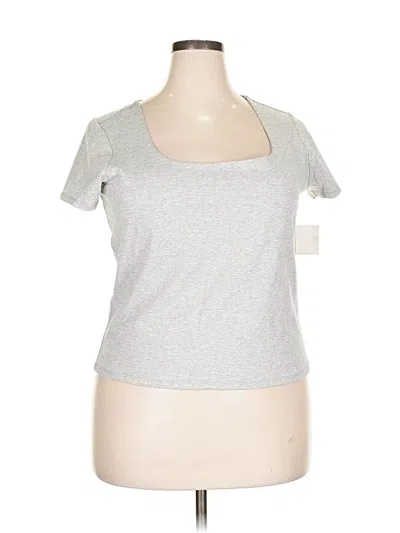 Ultra Flirt Short Sleeve T-shirt In Silver