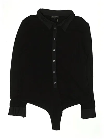 Pre-owned Donna Karan Bodysuit In Black