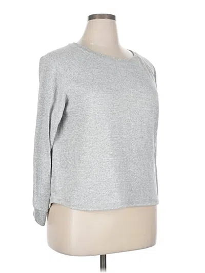Pre-owned Karen Neuburger Collection Sweatshirt In Silver