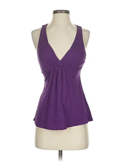 Pre-owned Vs Bra Tops Sleeveless Blouse In Purple