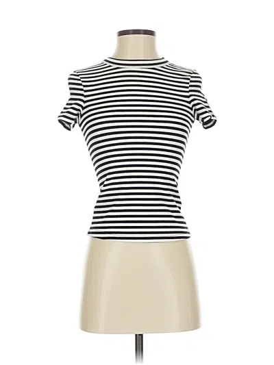 Pre-owned Stockholm Atelier & Other Stories Short Sleeve Turtleneck In White