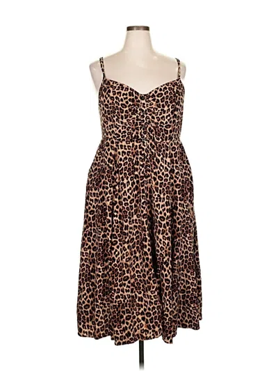 Pre-owned Torrid Casual Dress In Brown