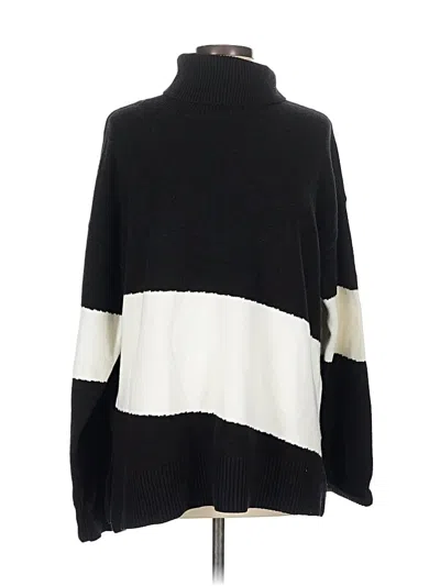 Pre-owned Betabrand Turtleneck Sweater In Black