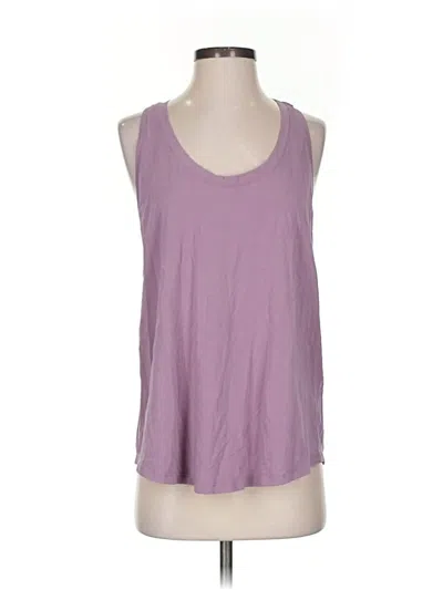 Pre-owned Lululemon Athletica Tank Top Pink Halter Neckline Tops