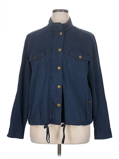 Pre-owned Caslon Jacket In Blue