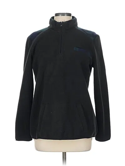 Pre-owned Brooks Brothers Fleece Jacket In Black