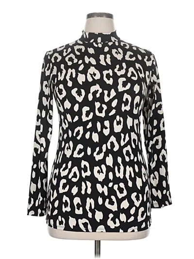 Pre-owned Good Time U.s.a. Los Angeles Long Sleeve Blouse In Black