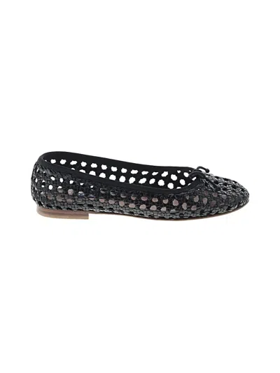 Pre-owned Margaux Flats In Black