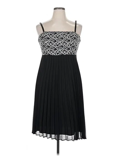 Pre-owned R & M Richards Cocktail Dress In Black