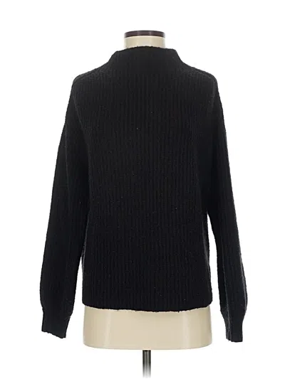 Pre-owned By Anthropologie Turtleneck Sweater In Black