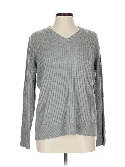 Pre-owned Winter Silks Pullover Sweater In Gray