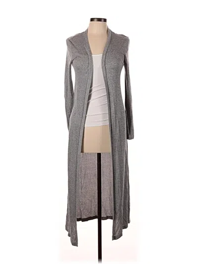 Pre-owned Forever 21 Cardigan Sweater In Gray