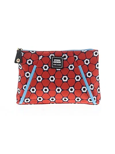 Pre-owned Opening Ceremony Makeup Bag In Red