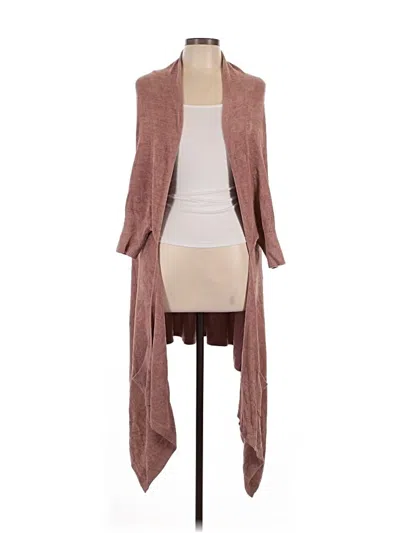 Pre-owned Barefoot Dreams Cozychic Lite Wrap In Pink