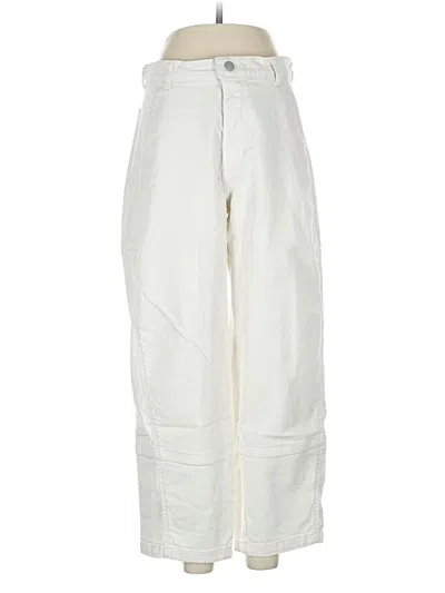 Pre-owned Everlane Casual Pants In White