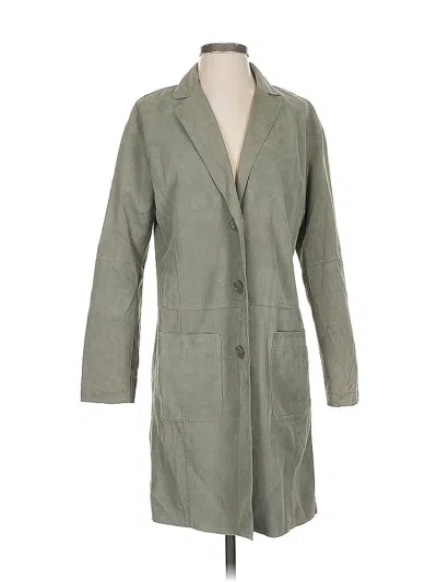 Pre-owned Worth New York Trenchcoat In Green