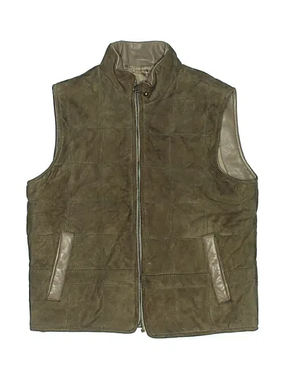 Pre-owned Bleu Comme Gris Kids' Vest In Green