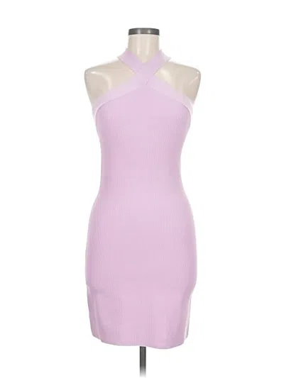 Pre-owned Babaton Cocktail Dress In Purple
