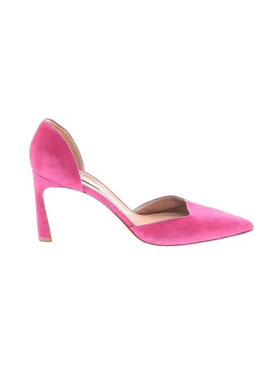 Pre-owned The Fold Heels In Pink