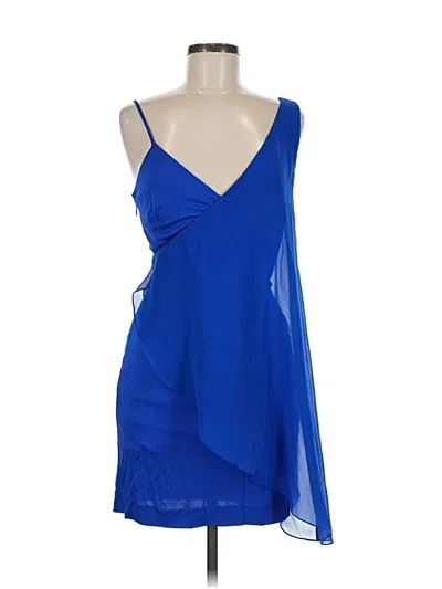 Bebe Cocktail Dress In Blue