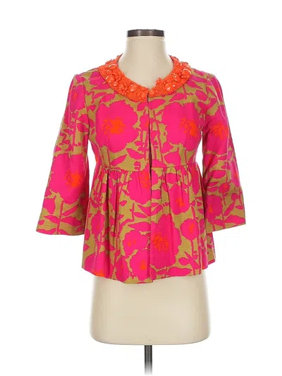 Pre-owned Nanette Lepore Blazer Jacket In Pink