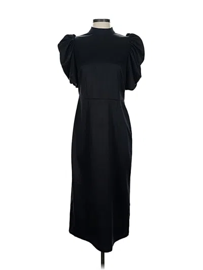 Pre-owned H&m Cocktail Dress In Black