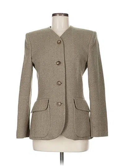 Pre-owned Emporio Armani Wool Blazer Jacket In Gray