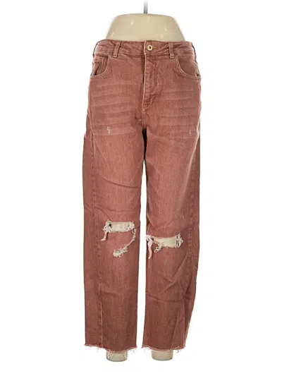 Pre-owned Pilcro Jeans In Brown
