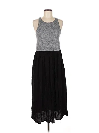 Pre-owned Lou & Grey Casual Dress In Gray