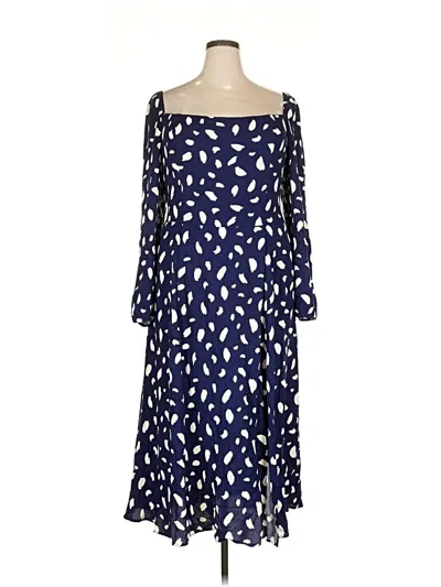 Pre-owned Reformation Casual Dress In Blue