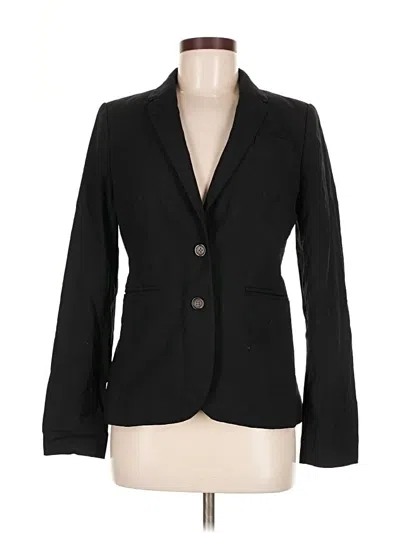 Pre-owned Banana Republic Wool Blazer Jacket In Black