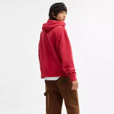Coach Horse And Carriage Hoodie In Red