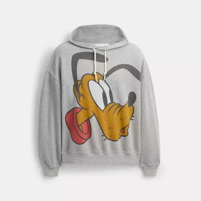 Coach Disney X  Pluto Hoodie In Gray