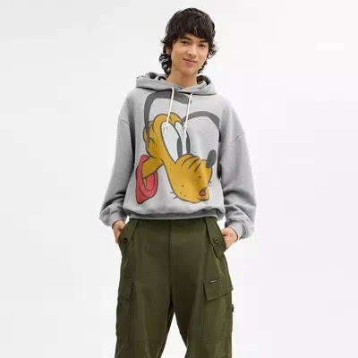 Coach Disney X  Pluto Hoodie In Gray