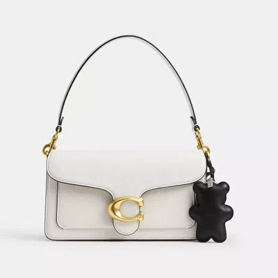 Coach Bear Puffy Bag Charm In Black