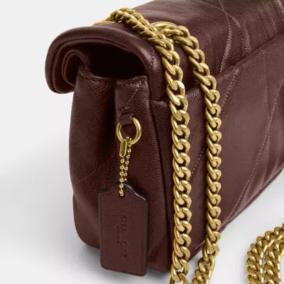 Coach Tabby Shoulder Bag 26 With Quilting In Brown