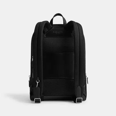 Coach Gotham Backpack In Signature Canvas In Black
