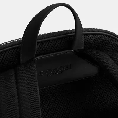 Coach Gotham Backpack In Signature Canvas In Black