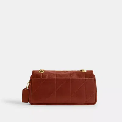 Coach Quilted Suede Tabby Shoulder Bag 20 With In Brown