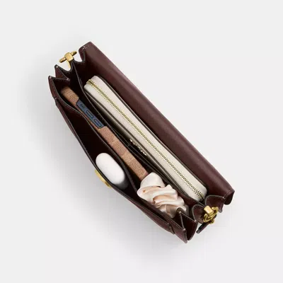 Coach Tabby Grain Leather Shoulder Bag In Pink